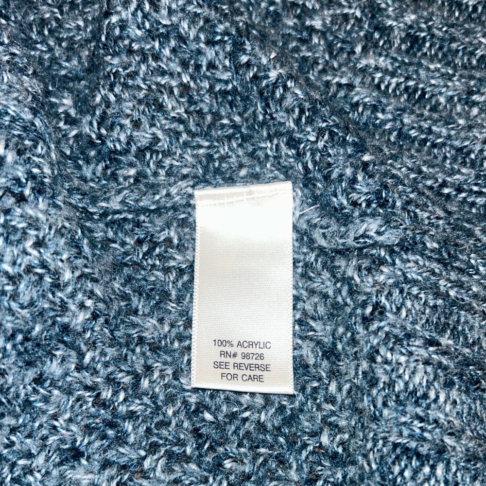 🍪 Sonoma Short Sleeve Duster Cardigan XL Teal - Picture 7 of 8